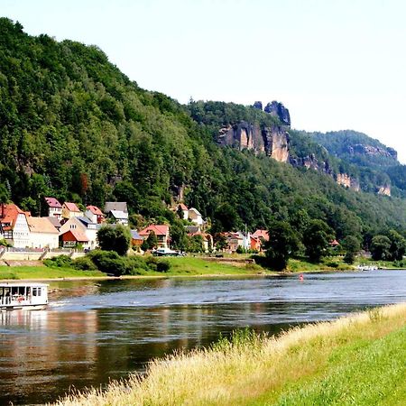 Hotel Erbgericht Бад-Шандау Экстерьер фото